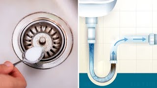 5 Really Easy Ways to Unclog Drains