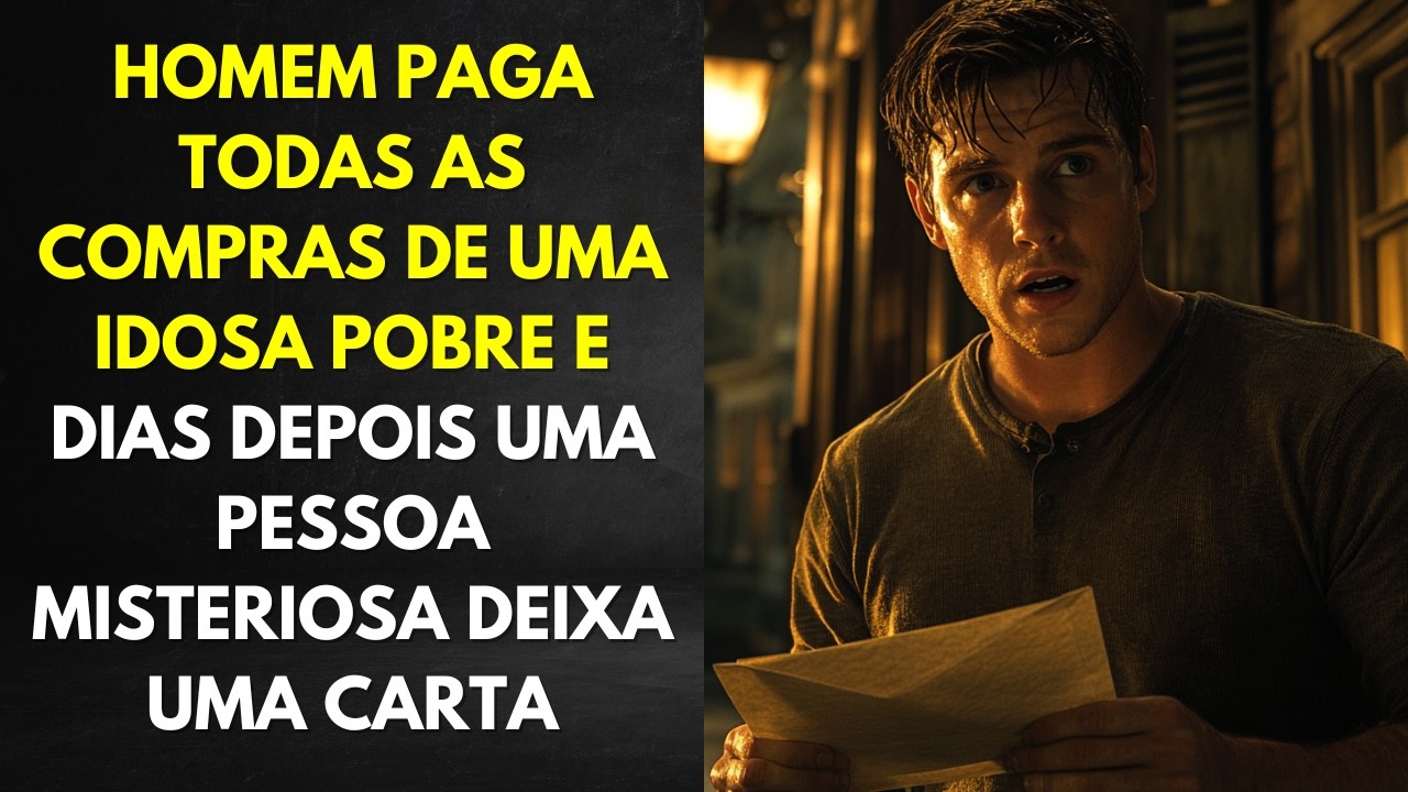 Homem Paga Todas As Compras De Uma Idosa Pobre e Dias Depois Uma Pessoa Misteriosa Deixa...