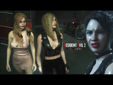 Resident Evil 2 Mod: Claire Royal and Claire Party
