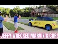 Jeffy Wrecked Marvin’s Mailbox!