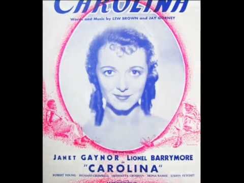 "Carolina"  Nye Mayhew and His Orchestra 1934