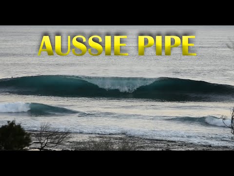 Surf de pipe australien