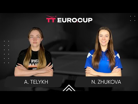 13:45 Anastasiia Telykh - Nadiia Zhukova 20.05.2025TT Euro.Cup Women Ukraine Star. TABLE 3