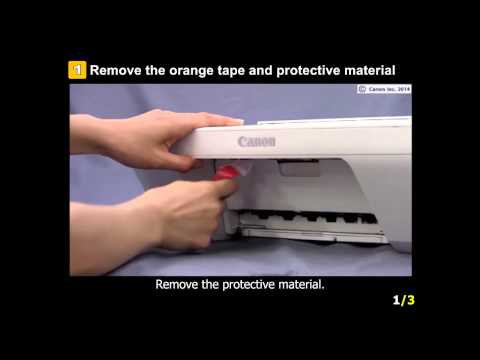 Thumbnail for PIXMA MG2920: Setting up the Printer