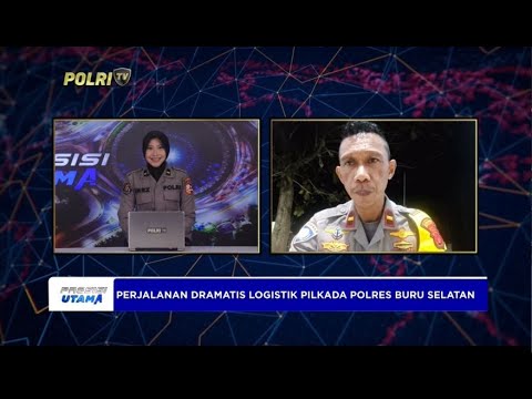LIVE - POLRES BURU SELATAN POLDA MALUKU PERJALANAN DRAMATIS PENGEMBALIAN LOGISTIK PILKADA 2024