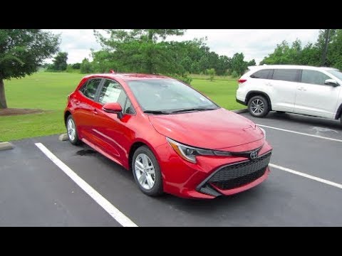 *ALL NEW* 2019 Toyota Corolla Hatchback SE Full Tour & Start-up at Massey Toyota