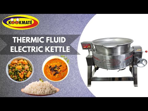 Commercial Cooking Kettle For Electrical and Gas - 100 Liters