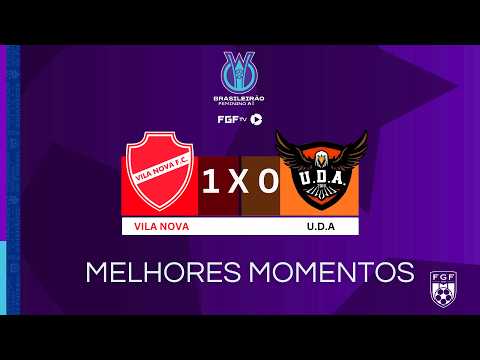Vila Nova 1x0 UDA