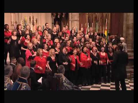 Down By the River...Thames One Voice Community Choir from Preston at Westminster Abbey