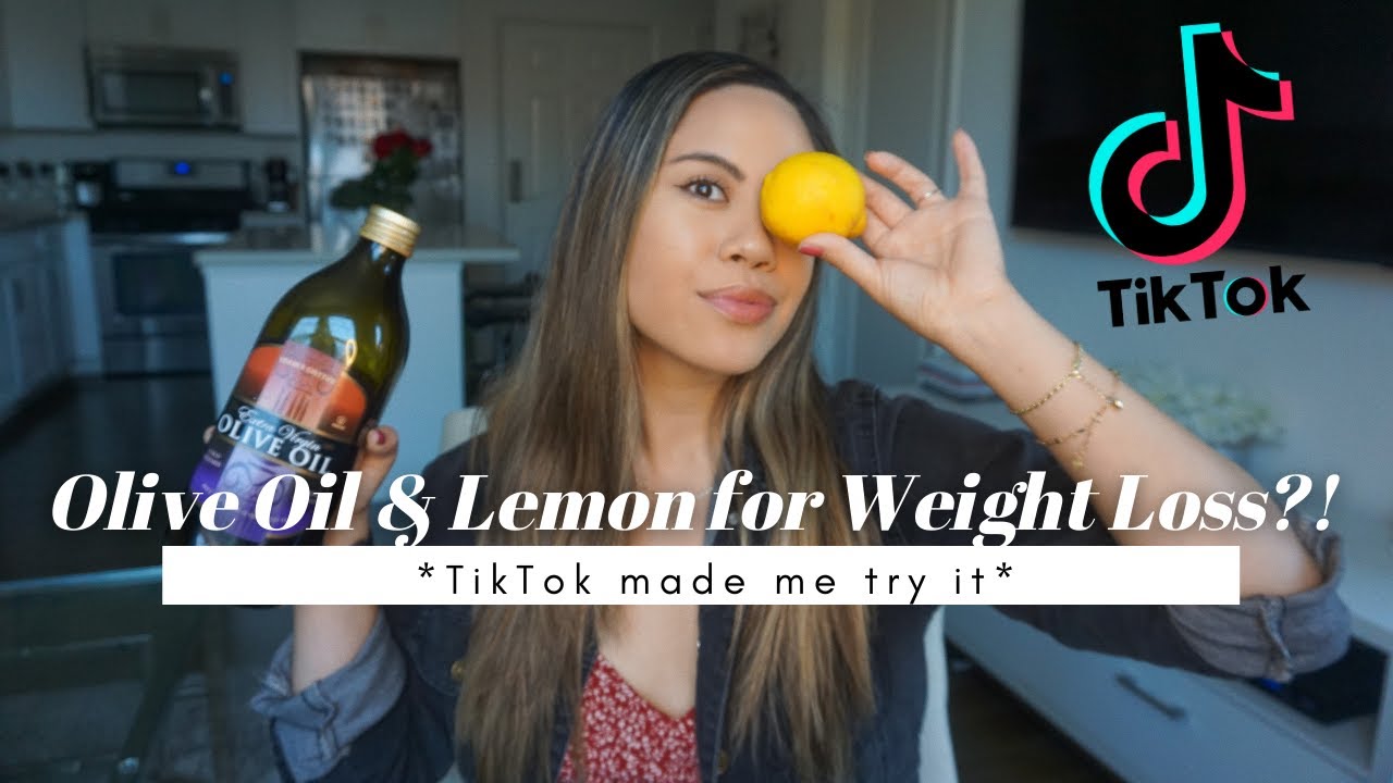 I drank olive oil and lemon juice every morning