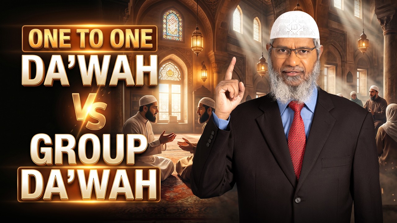 One to One Dawah vs Group Dawah - Dr Zakir Naik
