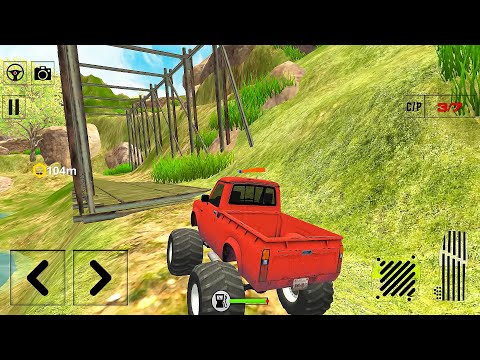 Monster Truck - Offroad Pickup Driving | Gameplay Android