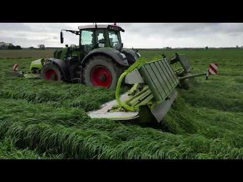 Loon - Grond en Snoeiwerken Goemaere Geert met Claas Triple Maaier