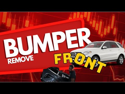 DIY 2018 Mercedes Benz GLE how to take the front bumper off