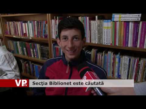 Secţia Biblionet este căutată