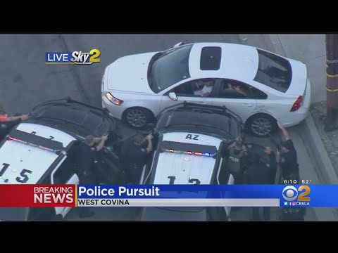 Pursuit Ends In PIT Maneuver Following Wild Chase
