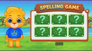 Fun Spelling Challenges for 3rd Grade with Lucas the Lion! 🦁 Spelling Games & Phonics