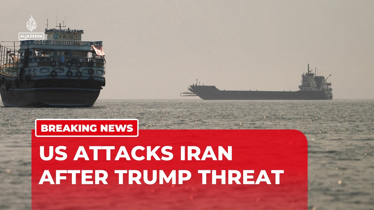Breaking: US launches strikes after alleged Iran attack on commercial ship in Strait of Hormuz