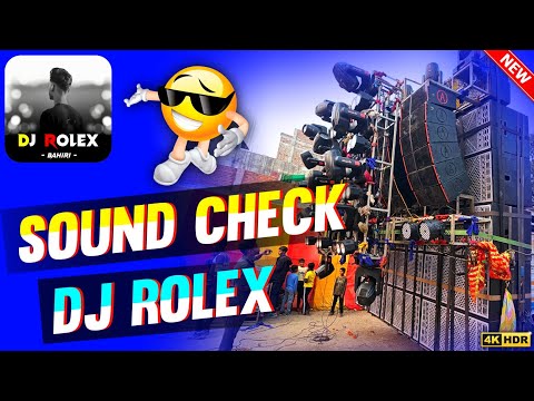 💫 Dj Rolex From Bahiri Se New Speaker Check ✨ Testing By Dj Ankit 😈 Professional Sound Check 🔥