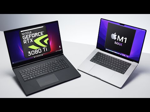Can the M1 Max MacBook BEAT an RTX 3080Ti Laptop?