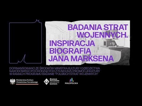 Konferencja Badania polskich strat wojennych. Inspiracja biografią Jana Marksena.