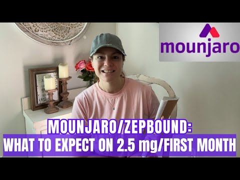 🛑STARTING MOUNJARO/ZEPBOUND🛑 2.5 mg dose what to expect the first month!