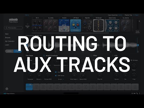 MEGA Sampler - Routing to AUX Tracks | Plugin Alliance