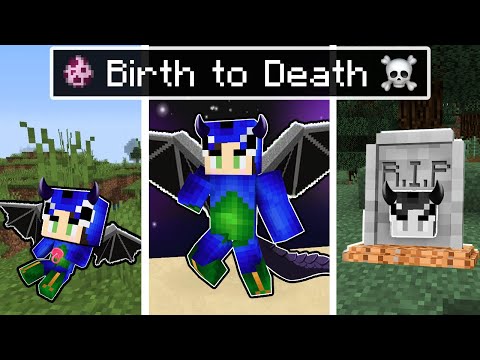 Ayush More - The BIRTH to DEATH of Ender Dragon in Minecraft 😱 (Hindi) ft @EktaMore