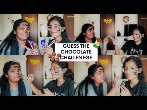 GUESS THE CHOCOLATE CHALLENGE | ft. Nishka | #challenge #chocolate
