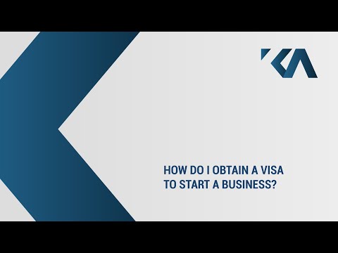 Visa to Start a Business Video
