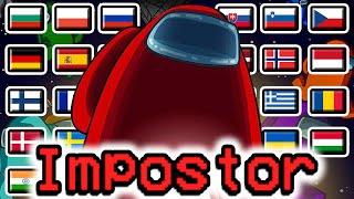 How To Say "IMPOSTOR!" in 31 Different Languages ft. Google Translate