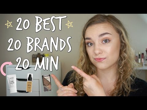 20 BEST PRODUCTS FROM 20 BRANDS IN UNDER 20 MINUTES | Simply Hope
