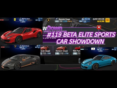 CSR 2- Season 119 Upcoming Beta Elite Sports Car Showdown- Top 3 Fastest Cars