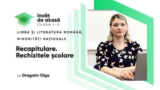 "Rechizitele scolare"