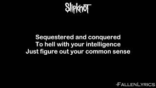 Slipknot - Lech [Lyric Video] [HD]