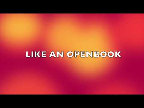 OpenBook lyric video by Kim Irvine