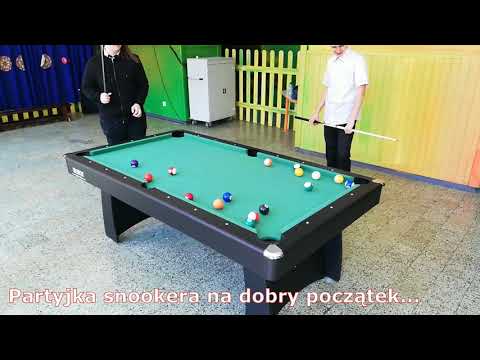 Pierwsza partyjka Snookera
