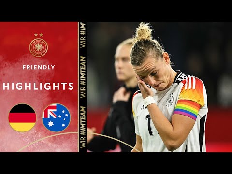 Defeat at Popp-farewell! | Germany vs. Australia 1-2 | Highlights | Friendly