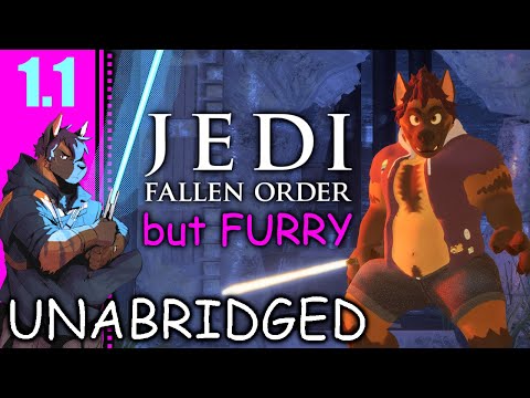 Let's Play Star Wars Jedi: Fallen Order... but FURRY Part 1.1 - Glup Shitto SL1 UNABRIDGED