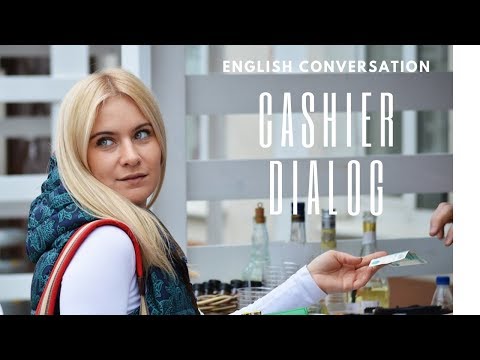 English Learning: Cashier Dialog
