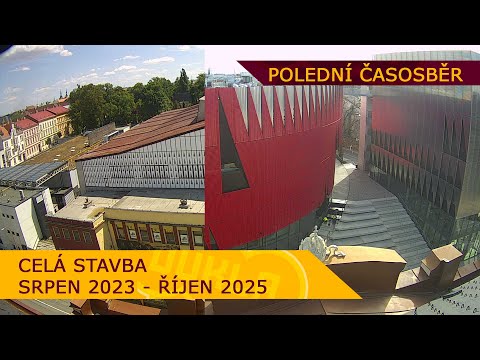 KOMPLETNÍ POLEDNÍ ČASOSBĚR - Celá stavba arény