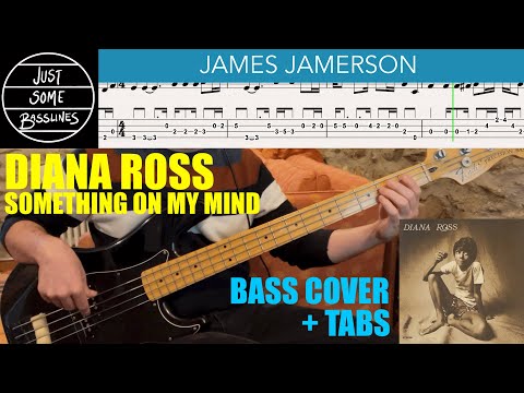 James Jamerson // Diana Ross - Something On My Mind // BASS COVER + TABS