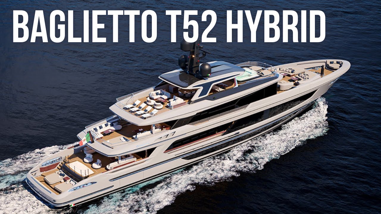 Touring one of the WORLD'S LARGEST HYBRID YACHTS | €36,000,000 Baglietto T52 Hybrid SuperYacht
