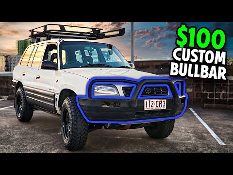RAV 4 BUDGET BULLBAR INSTALLATION!