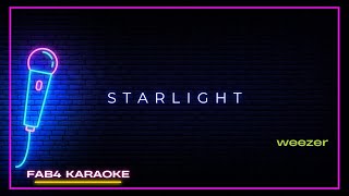 weezer · starlight (karaoke version)