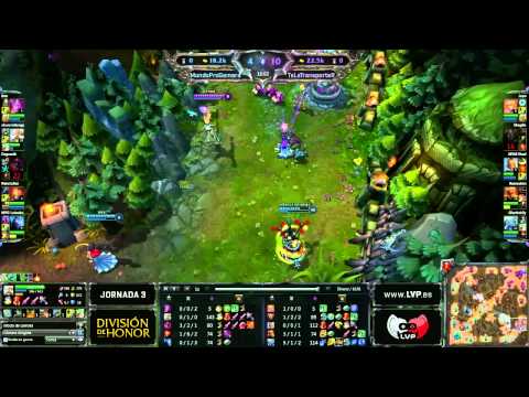 División de Honor LoL - Partido 12 - MundoProGamers vs Teletransporter - League Of Legends