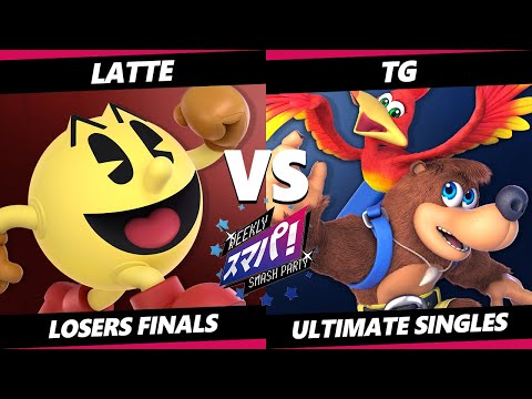 Sumapa 95 Losers Finals - TG (Banjo) Vs. Latee (Pac-Man) Smash Ultimate - SSBU