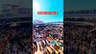 NOBODY says this about cruises😳… #cruise #cruiseship #traveltips