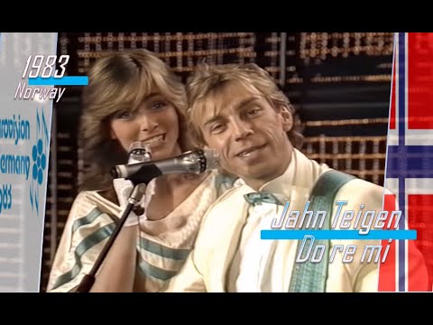 eurovision 1983 Norway 🇳🇴 Jahn Teigen - Do re mi ᴴᴰ
