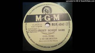 Music video thumbnail preview for Earl Hines And His Orchestra - Sweet Honey Babe - MGM 4042 FRANCE by Earl Hines and His Orchestra